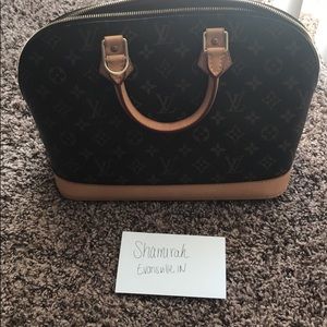 AUTHENTIC LOUIS VUITTON ALMA PM